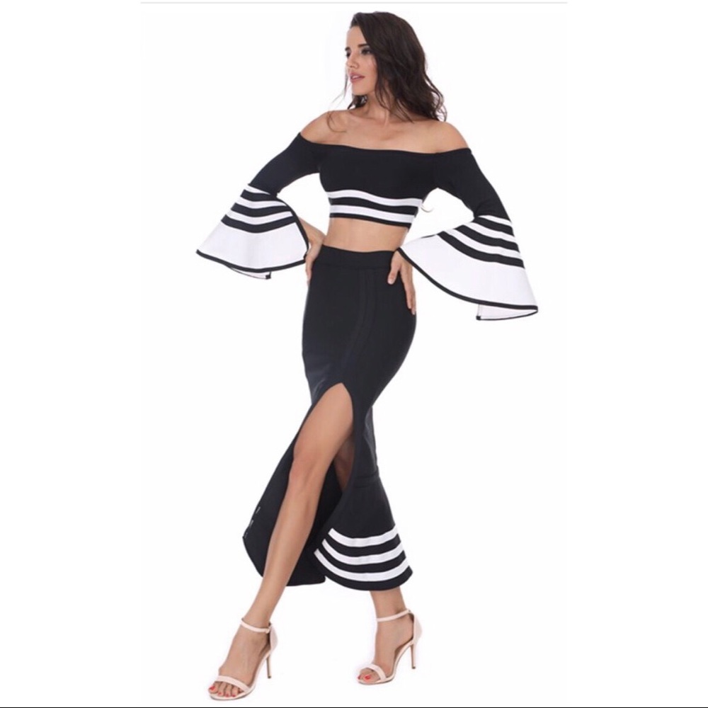 NWOT Two Piece Bandage Dress